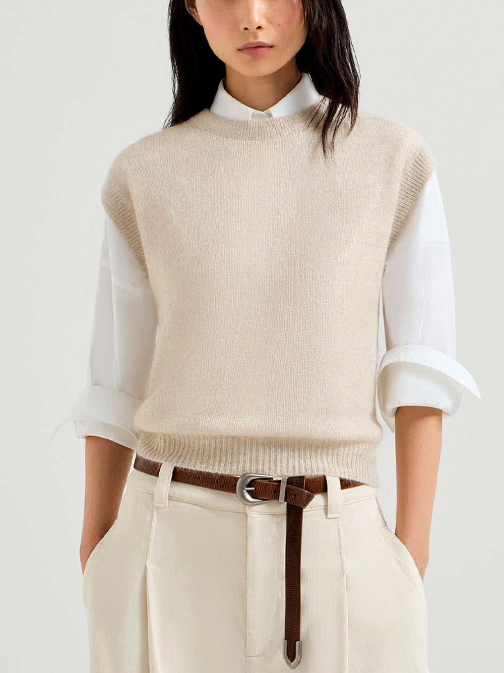 Brunello Cucinelli Women Knitted Vest BRUNELLO CUCINELLI
