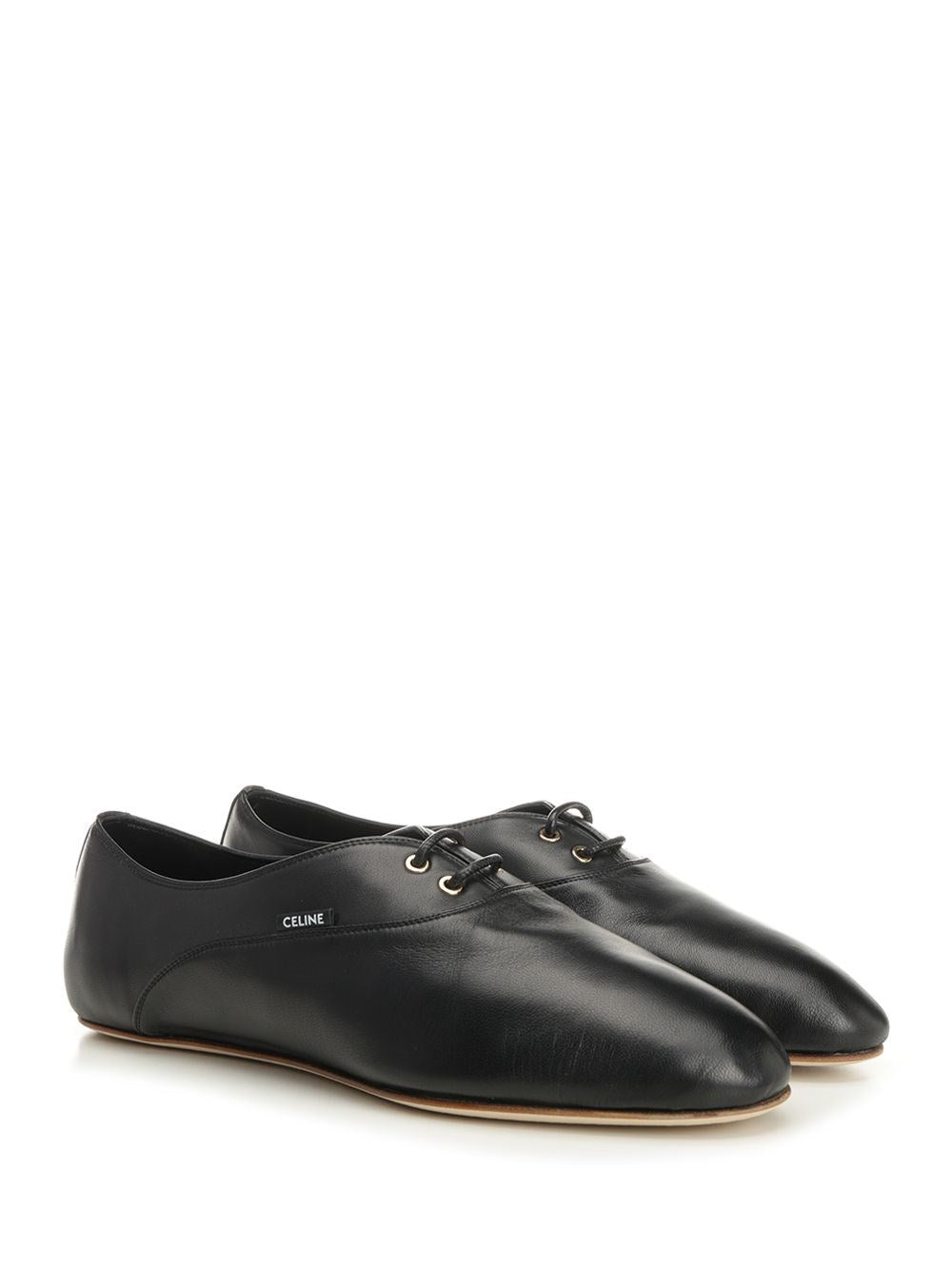 Celine Men Lace-Up Ballerinas In Lambskin CELINE