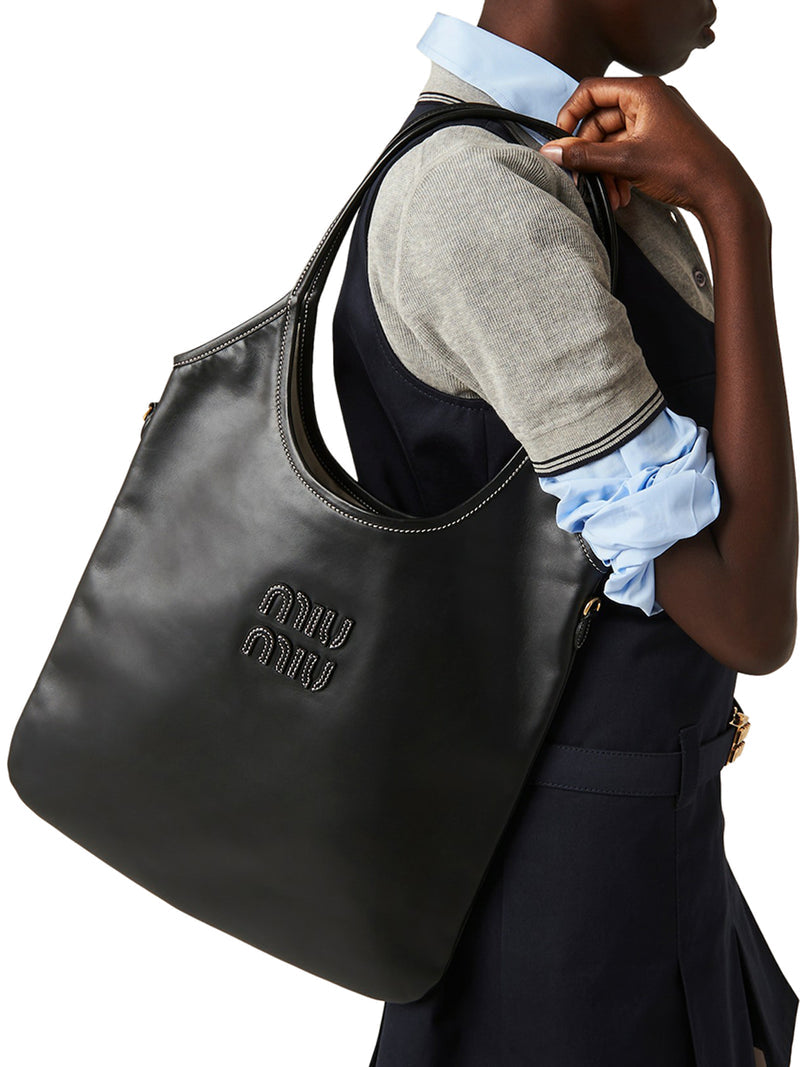 Miu Miu Women Ivy Leather Bag MIU MIU