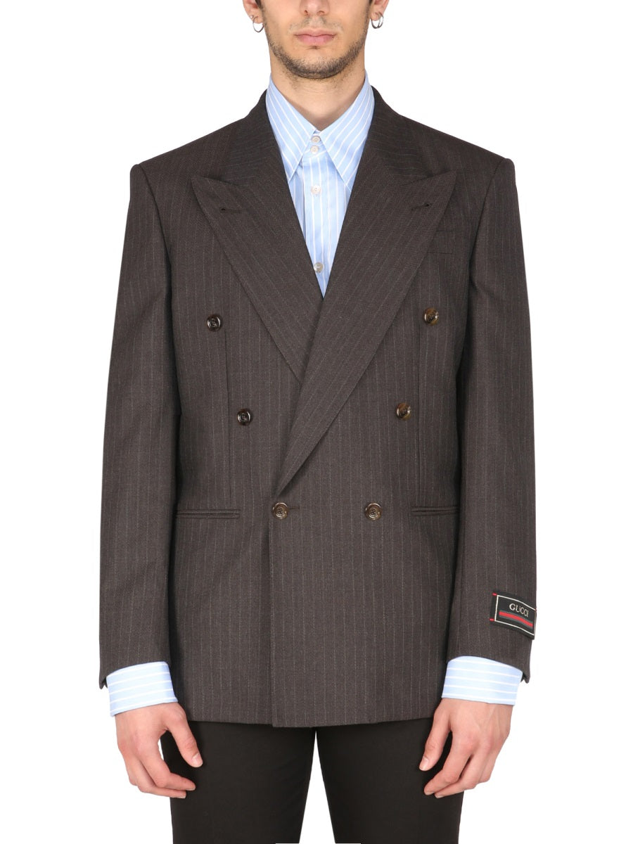 Gucci Men Double-Breasted Jacket GUCCI