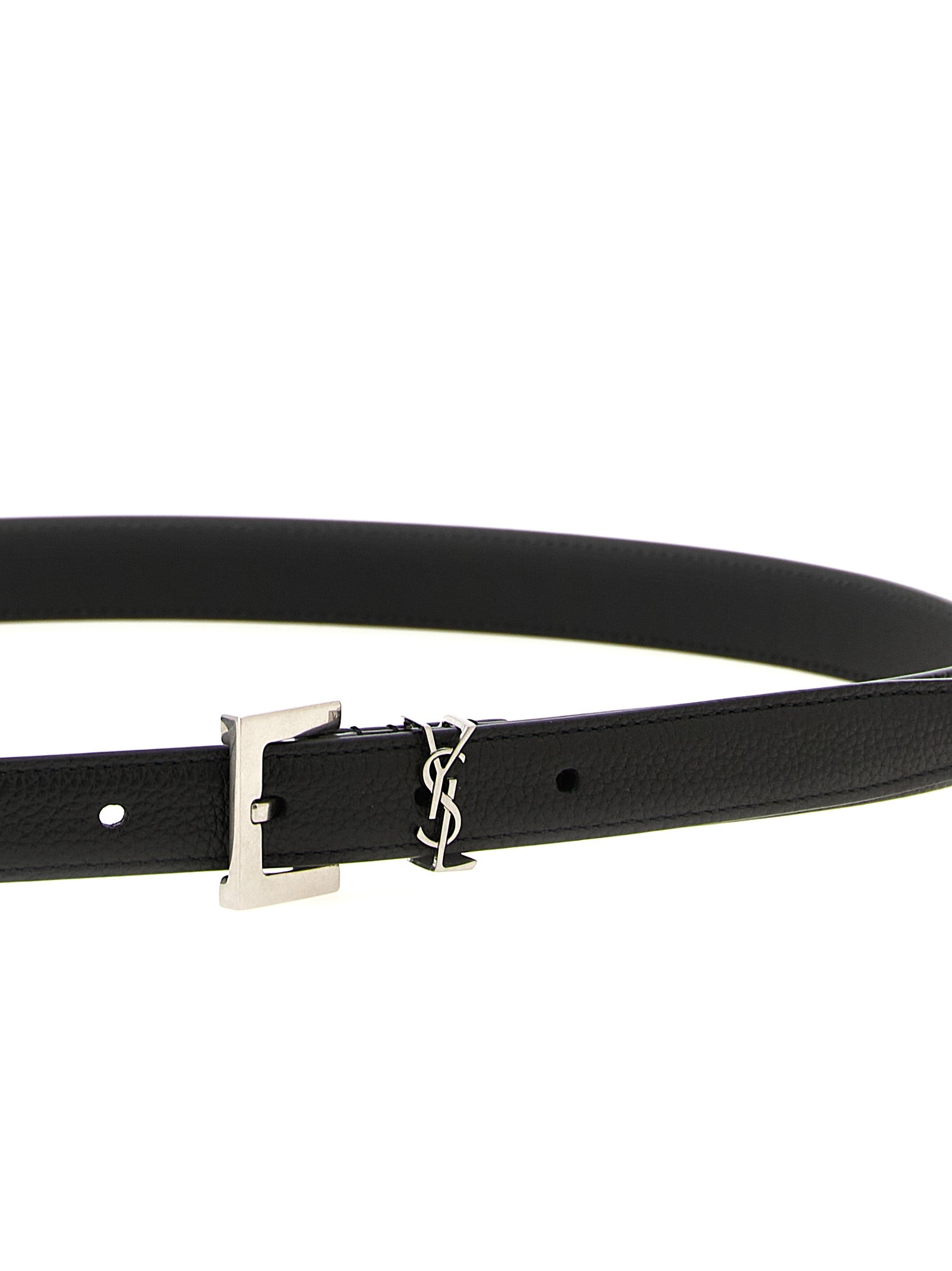 Saint Laurent Men 'Tiny Cassandre' Belt SAINT LAURENT
