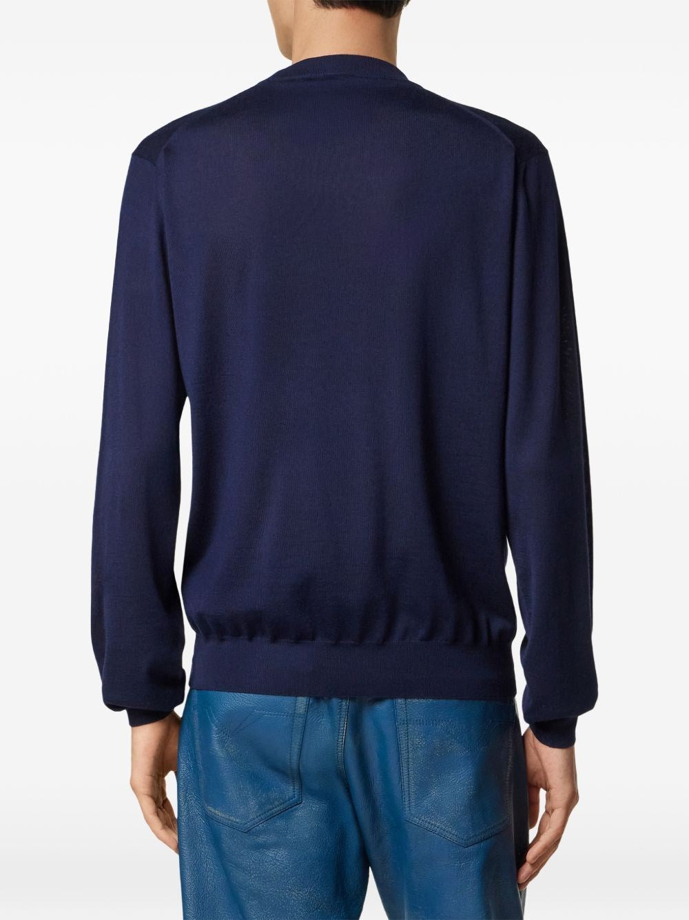 Versace Men "Medusa" Sweater In Wool, Silk And Cashmere VERSACE