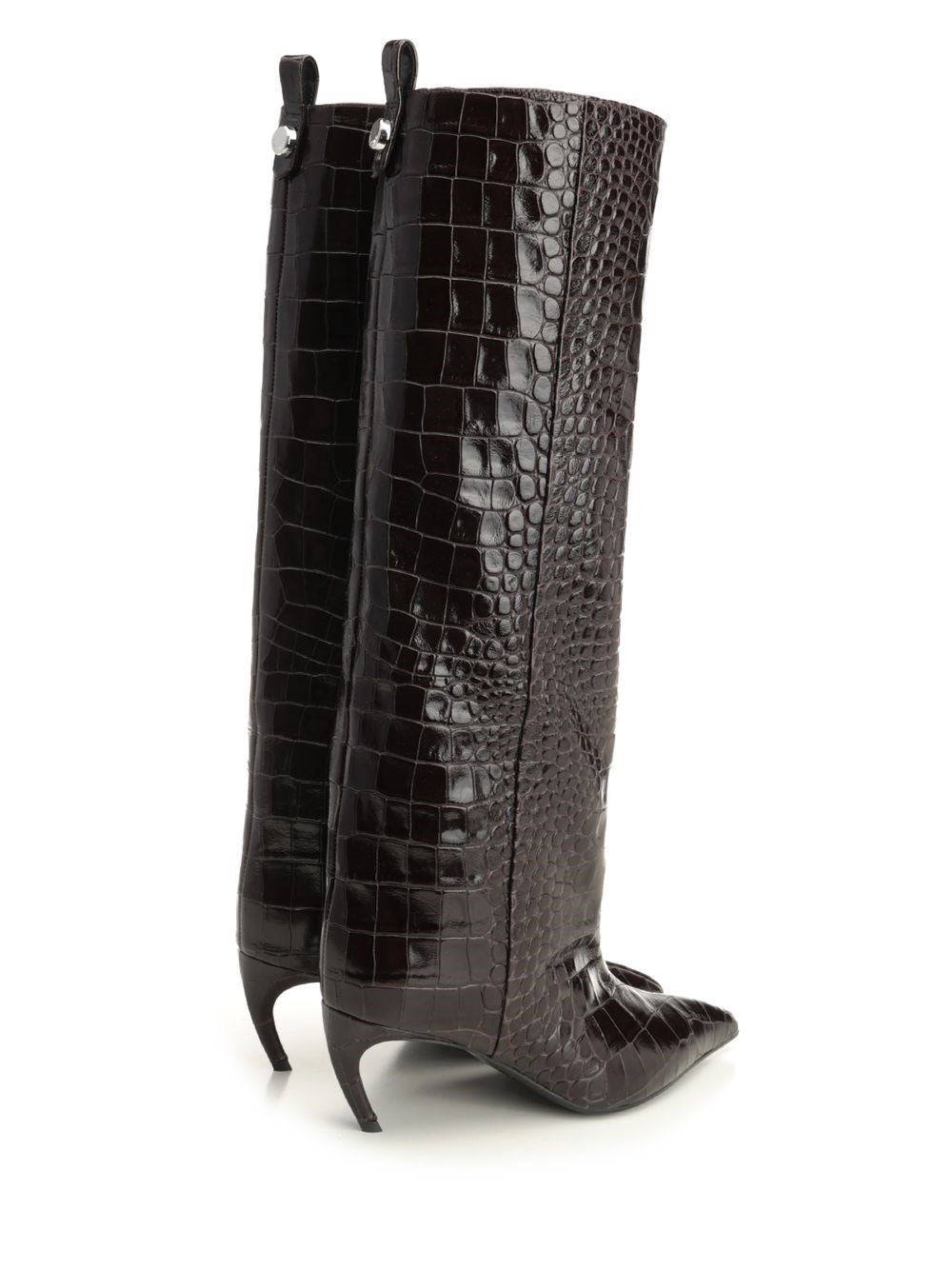 The Attico Women 'Lea' Crocodile-Effect Boot THE ATTICO