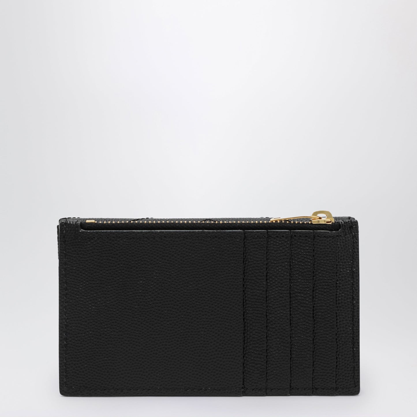 Saint Laurent Black Cassandre Matelasse Flap Card Holder Women SAINT LAURENT