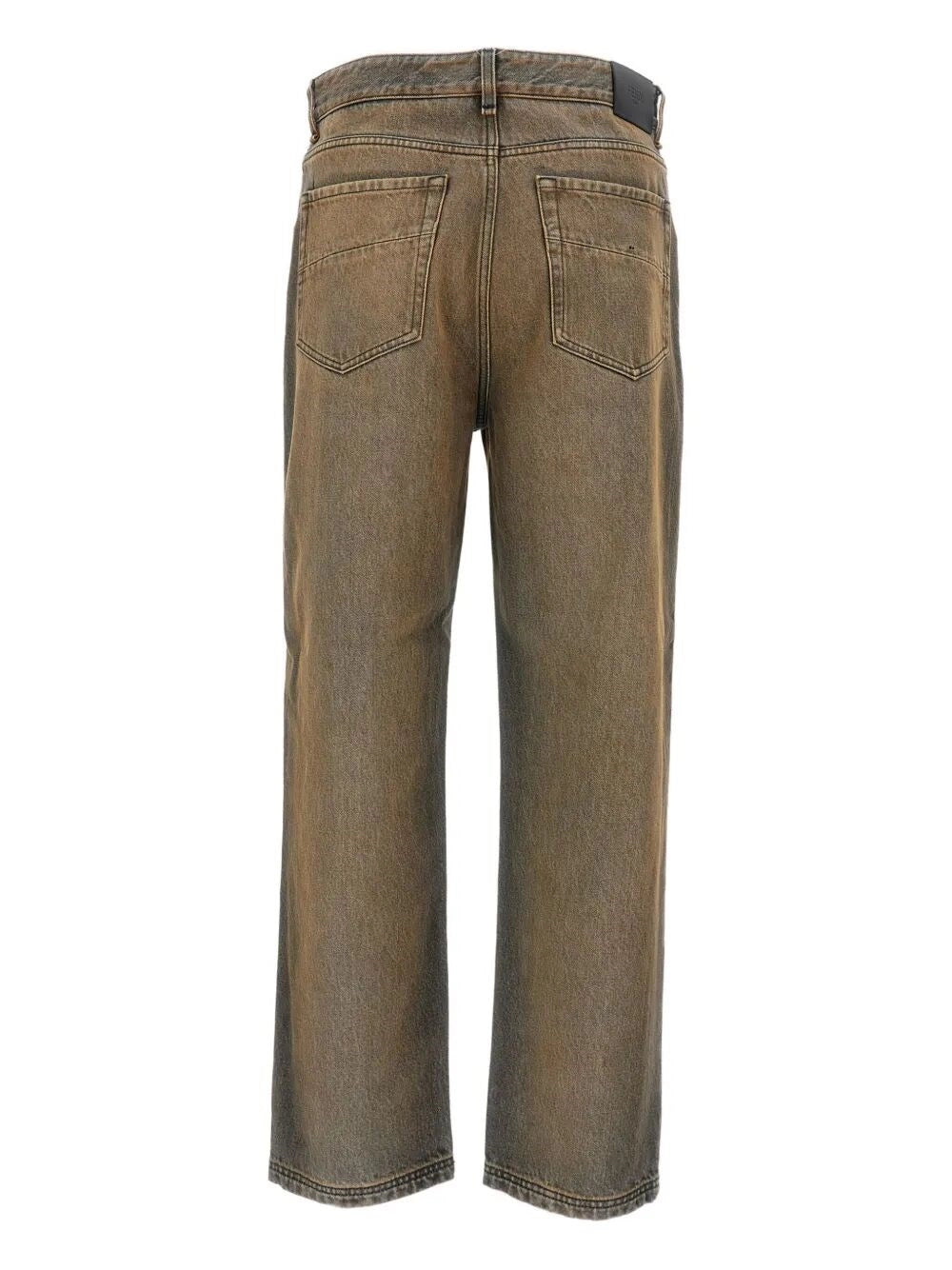 Fendi Men `Marble Overdye` Denim Pants FENDI