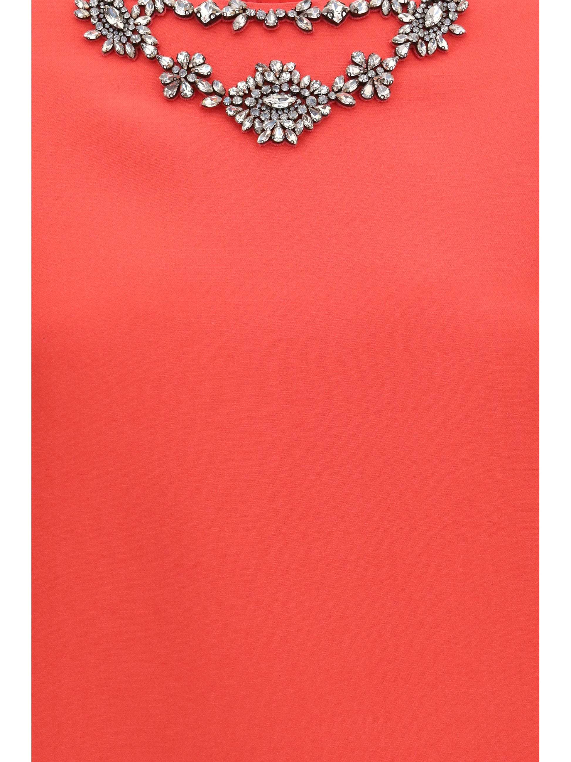 Valentino Women Embellished Crew-Neck Dress VALENTINO