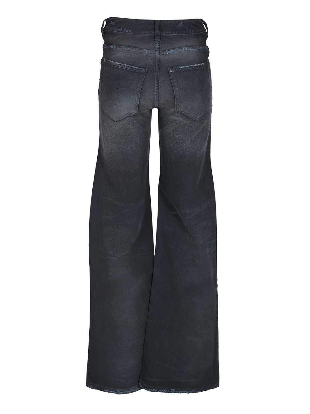 Balenciaga Women Curved Waist Pants BALENCIAGA