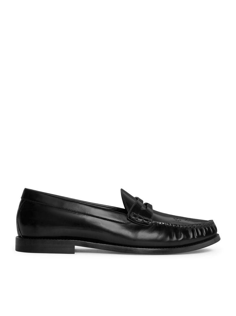 Celine Men Celine Vivienne Shiny Bull Leather Loafer CELINE