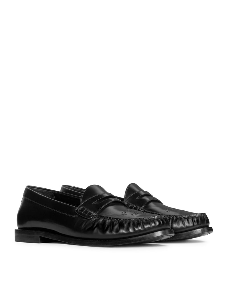 Celine Men Celine Vivienne Shiny Bull Leather Loafer CELINE