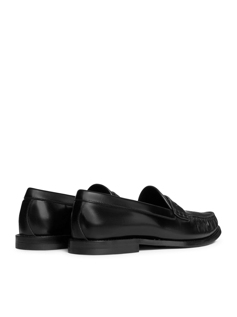 Celine Men Celine Vivienne Shiny Bull Leather Loafer CELINE