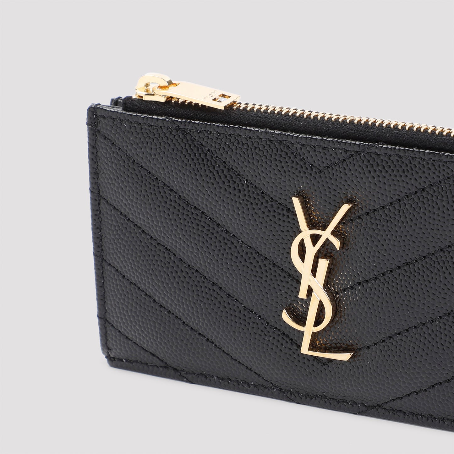 Saint Laurent Zip Card Case Women SAINT LAURENT