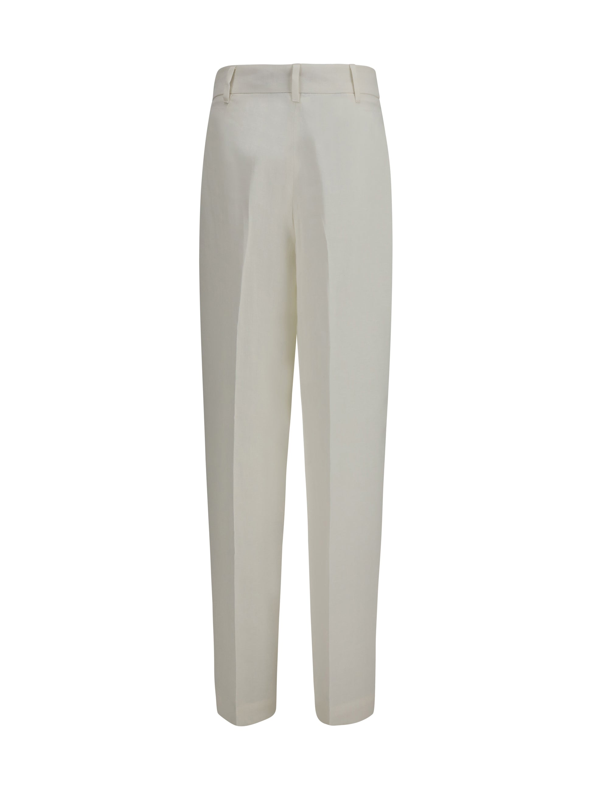 Max Mara Studio Women Mstsumero Pants In Linen Batavia MAX MARA STUDIO