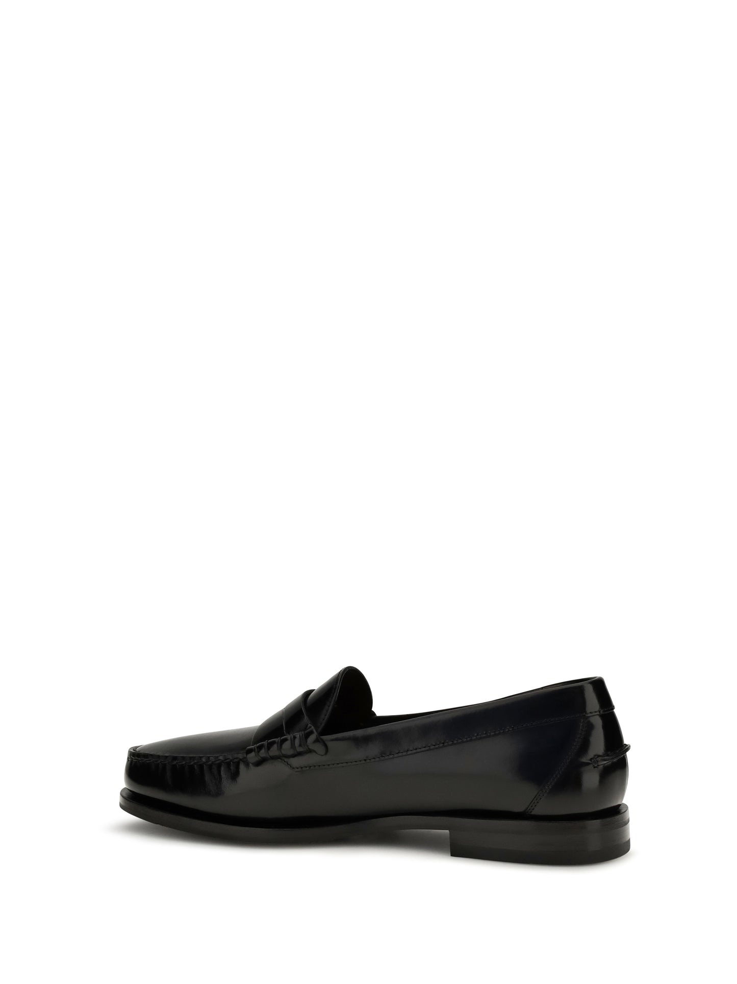 Santoni Men College A Novembre Patent Leather Loafers SANTONI