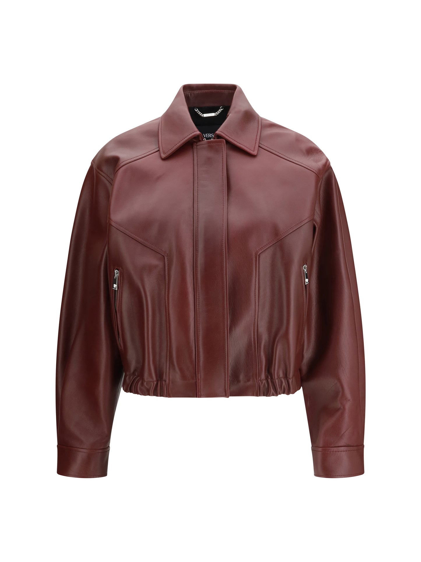Versace Women Leather Jacket VERSACE