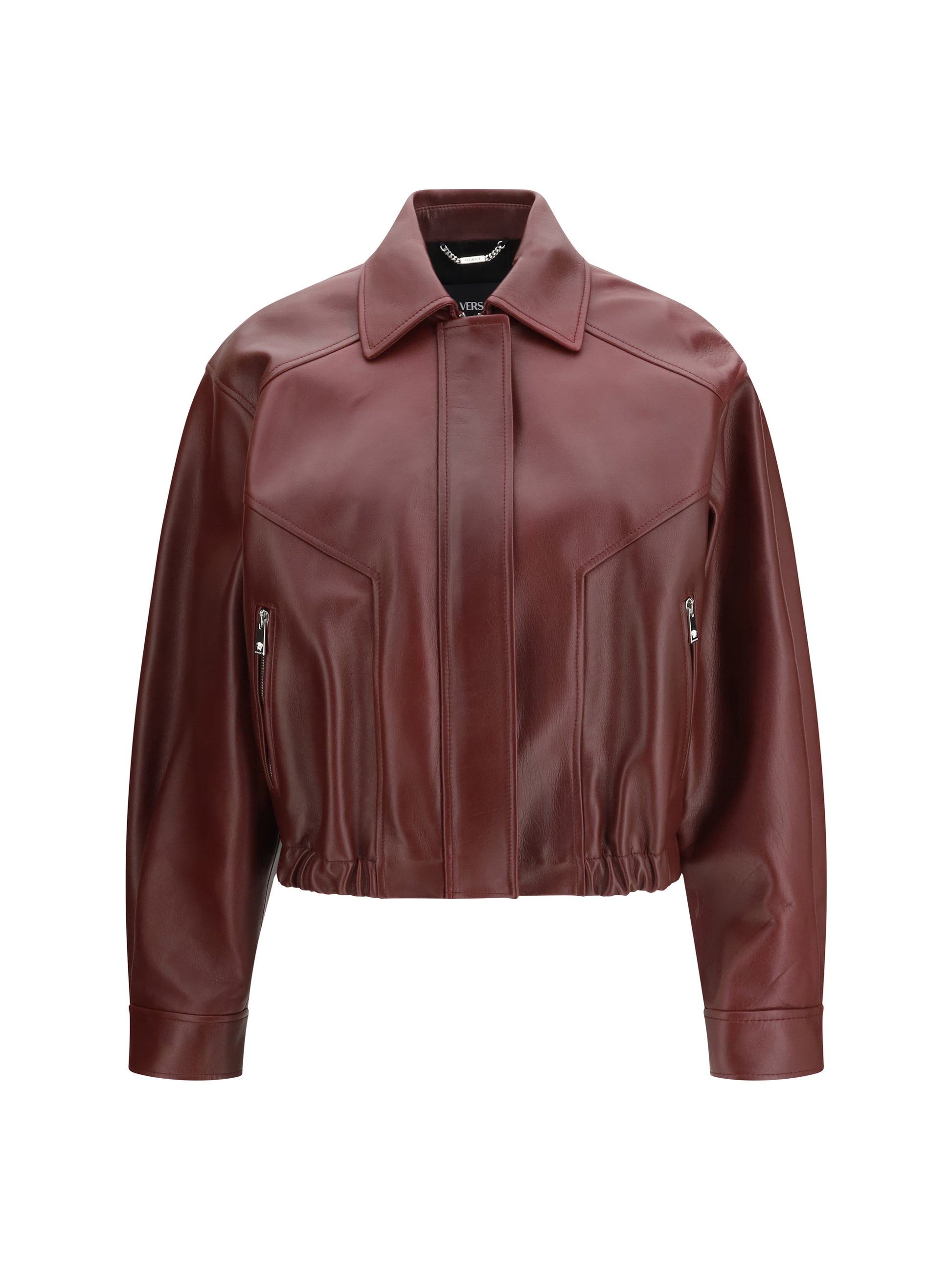 Versace Women Leather Jacket VERSACE