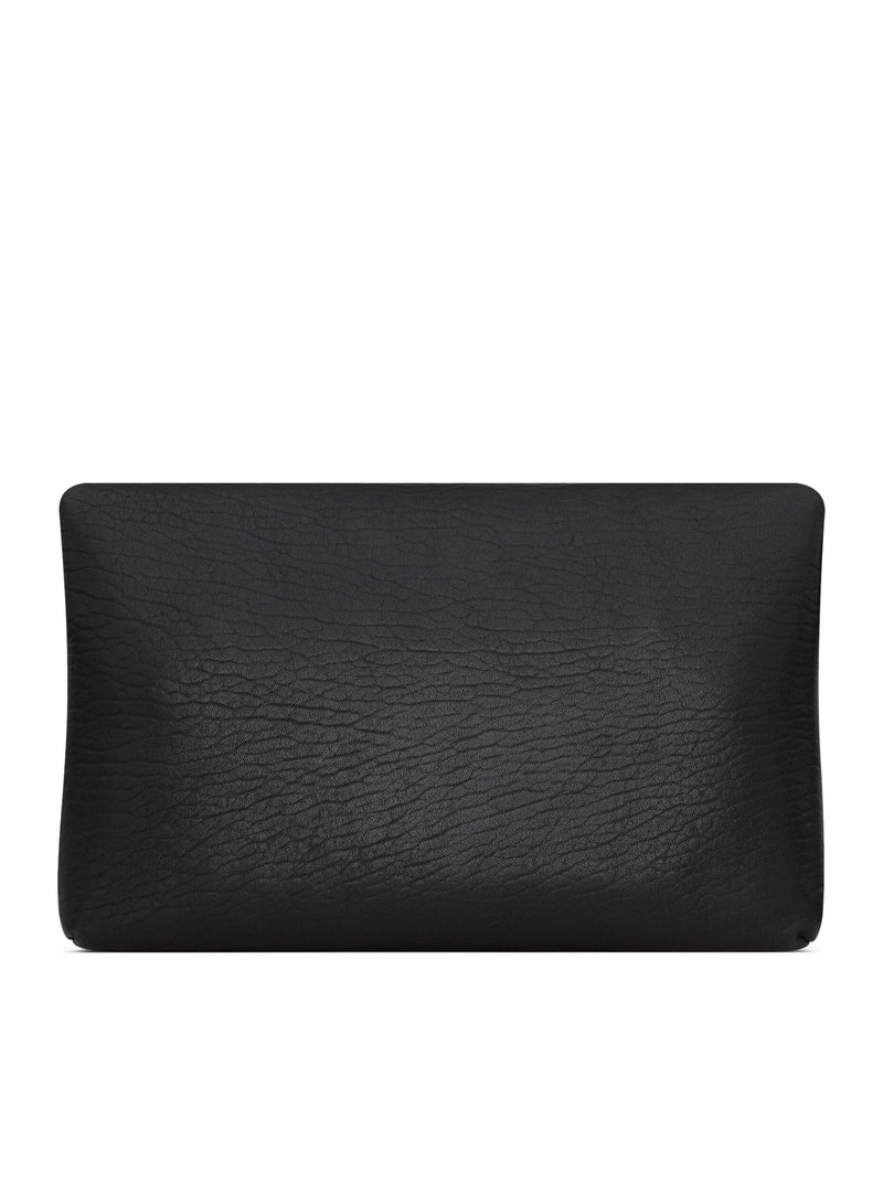 Saint Laurent Men Large Cassandre Envelope Clutch In Hammered Lambskin SAINT LAURENT