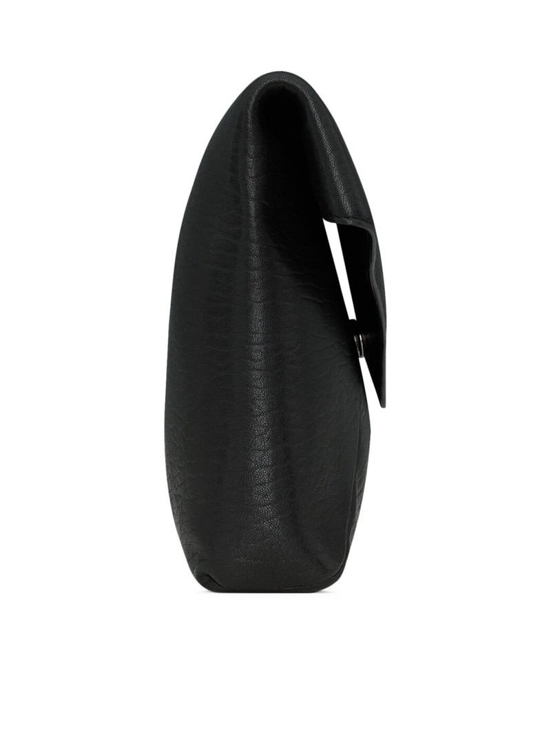 Saint Laurent Men Large Cassandre Envelope Clutch In Hammered Lambskin SAINT LAURENT