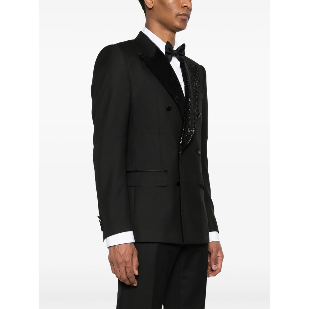 Dolce & Gabbana Black Jackets - Blazers Men DOLCE & GABBANA
