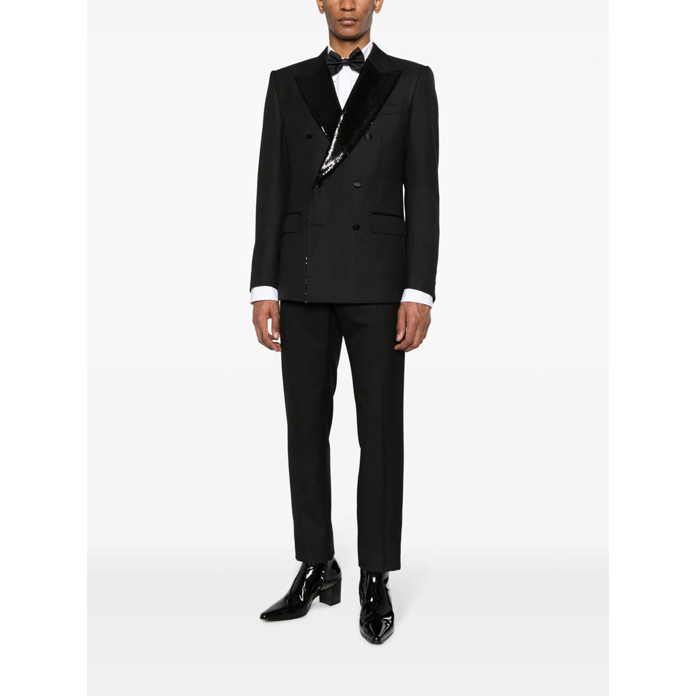 Dolce & Gabbana Black Jackets - Blazers Men DOLCE & GABBANA