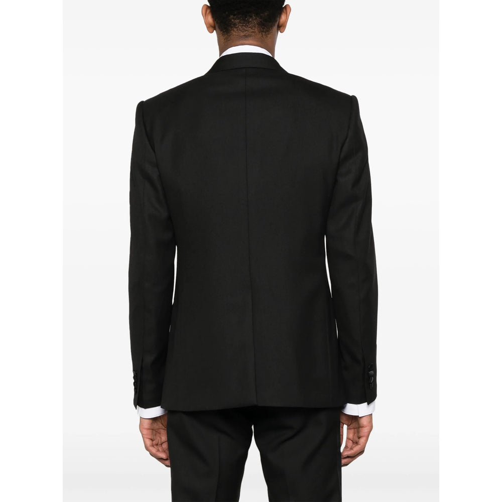 Dolce & Gabbana Black Jackets - Blazers Men DOLCE & GABBANA