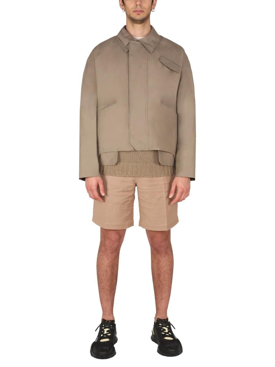 Fendi Men Cotton And Cashmere Sweater FENDI