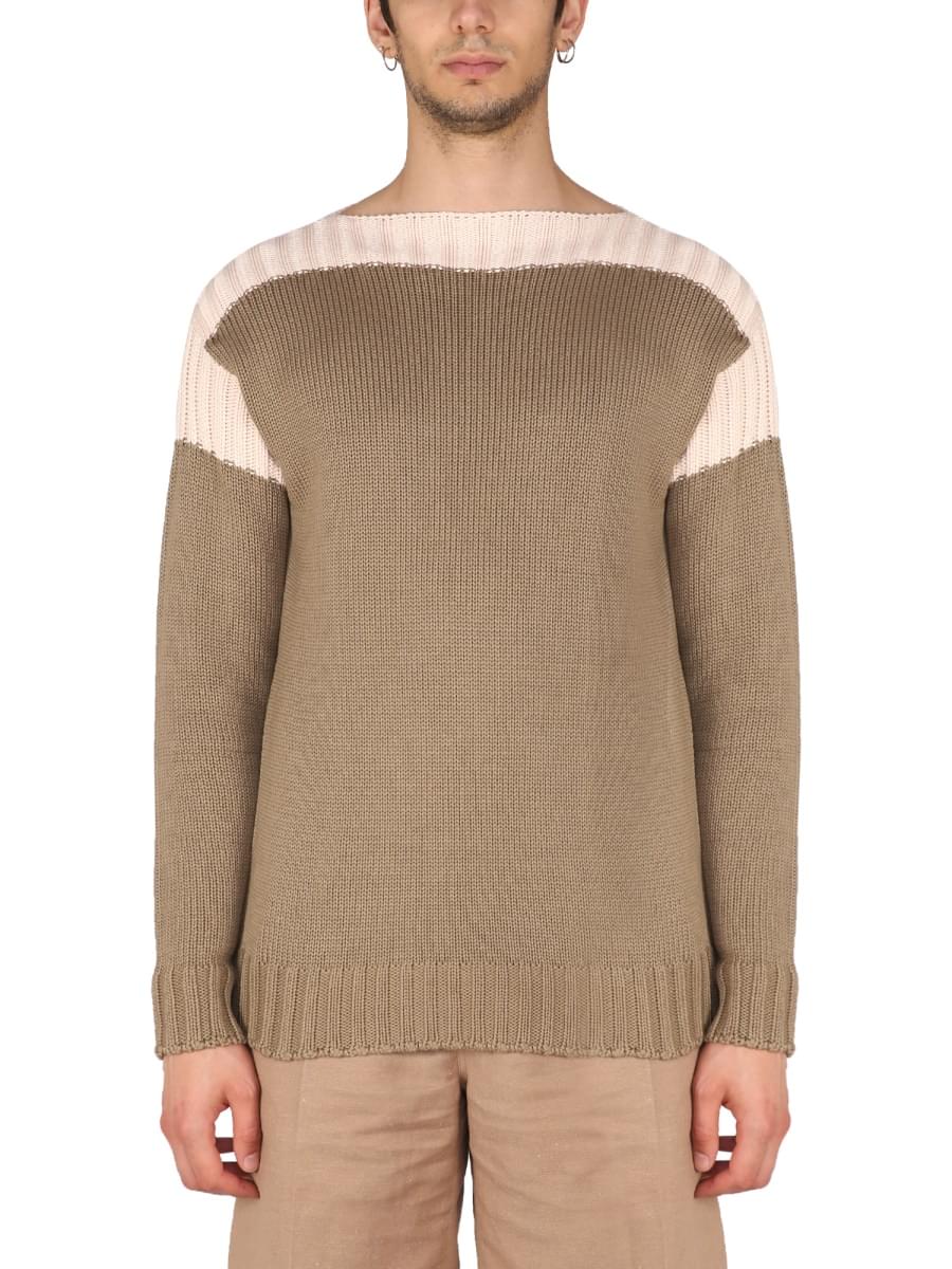 Fendi Men Cotton And Cashmere Sweater FENDI