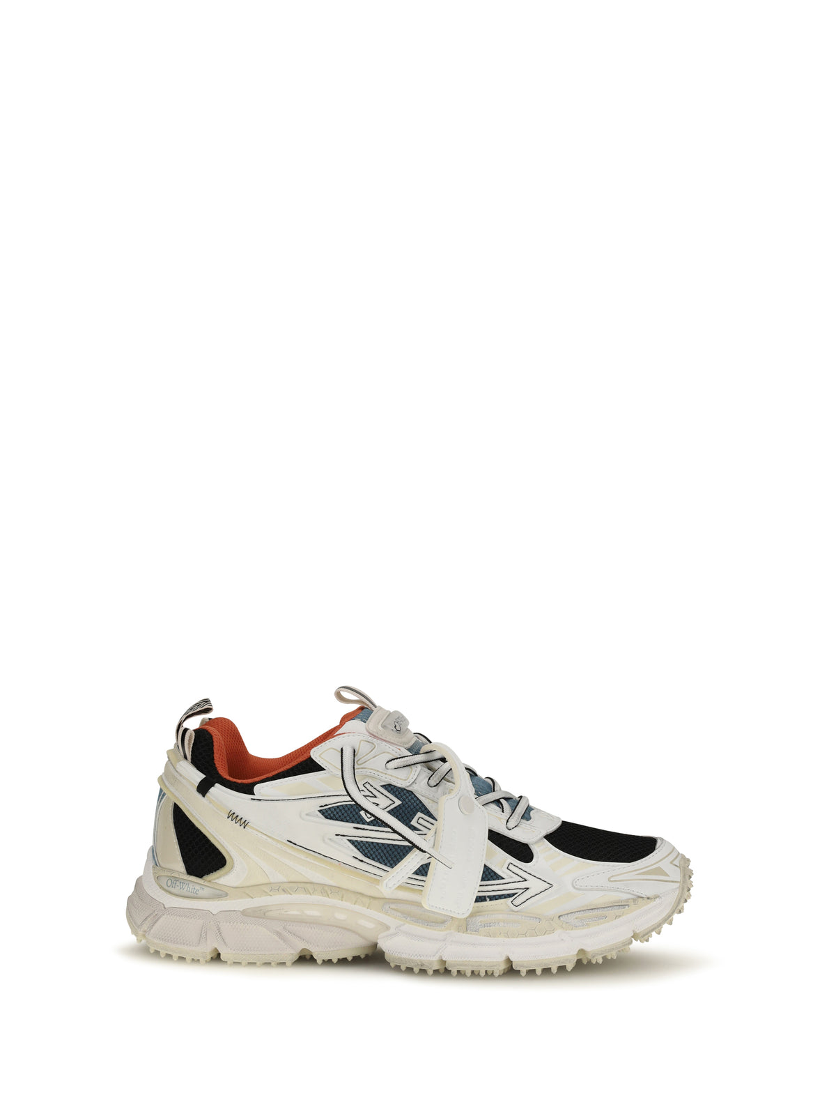 Off-White Men Be Right Back Worn Out Sneakers OFF-WHITE