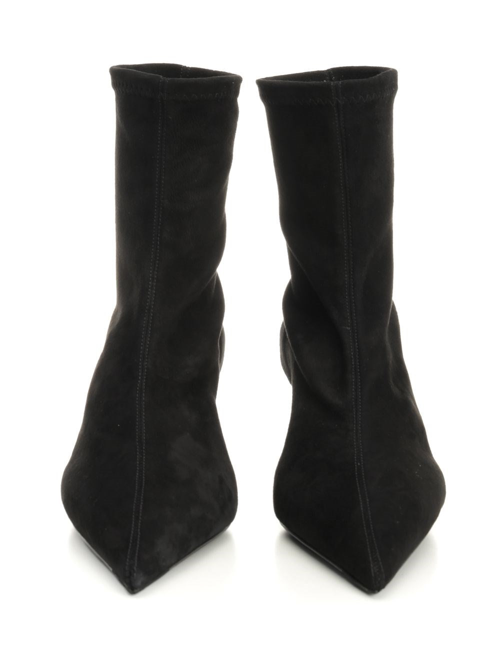 Toteme Women Suede Heeled Boots TOTEME