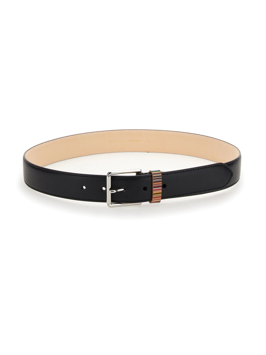 Paul Smith Men Leather Belt PAUL SMITH