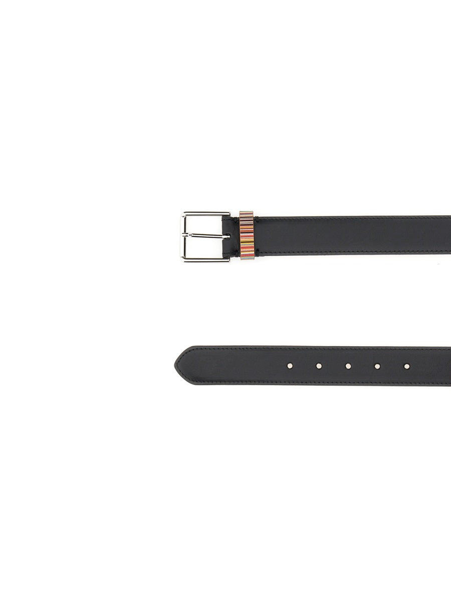 Paul Smith Men Leather Belt PAUL SMITH