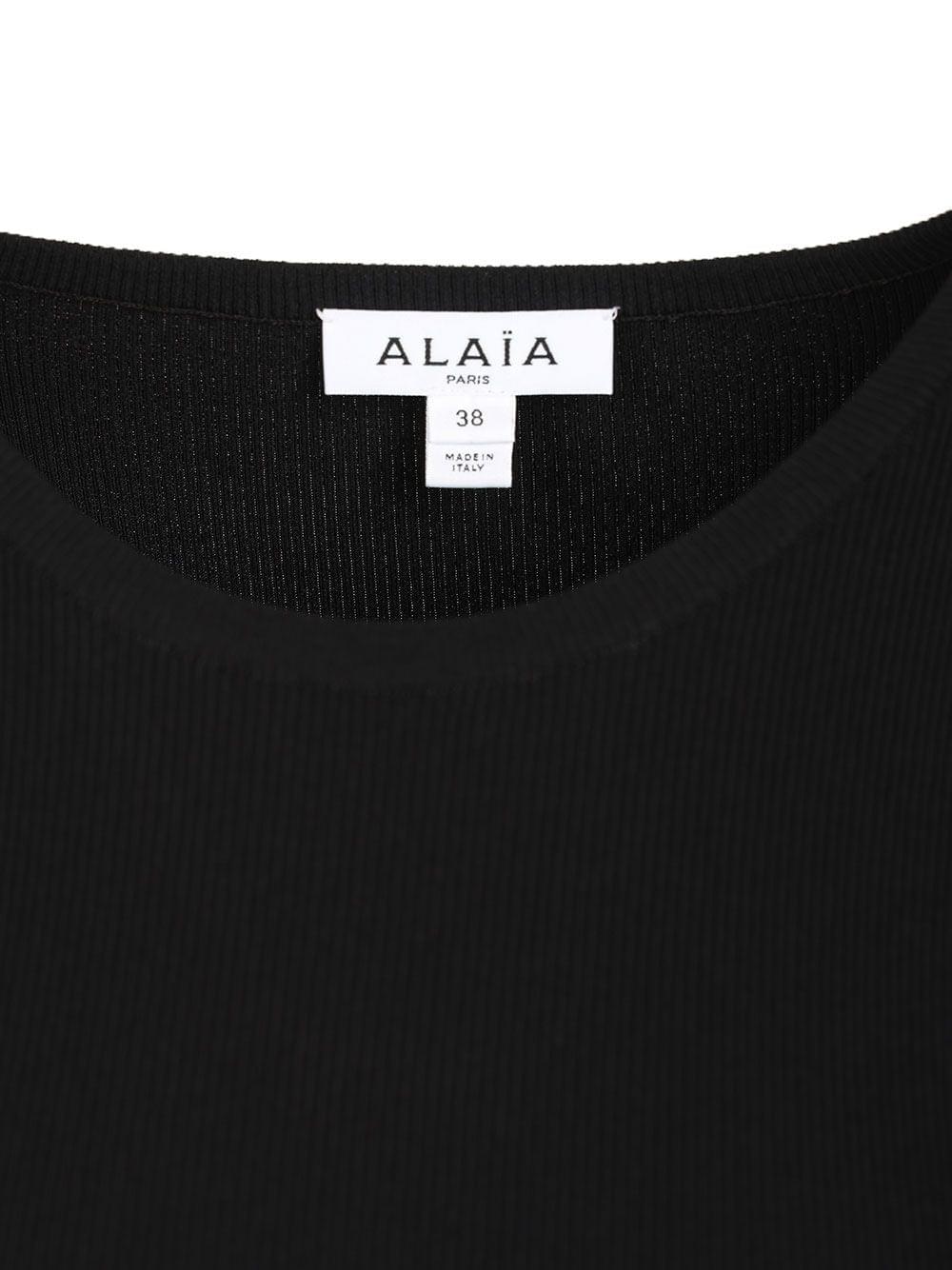 Alaïa Women Pleated Sheer Dress ALAIA