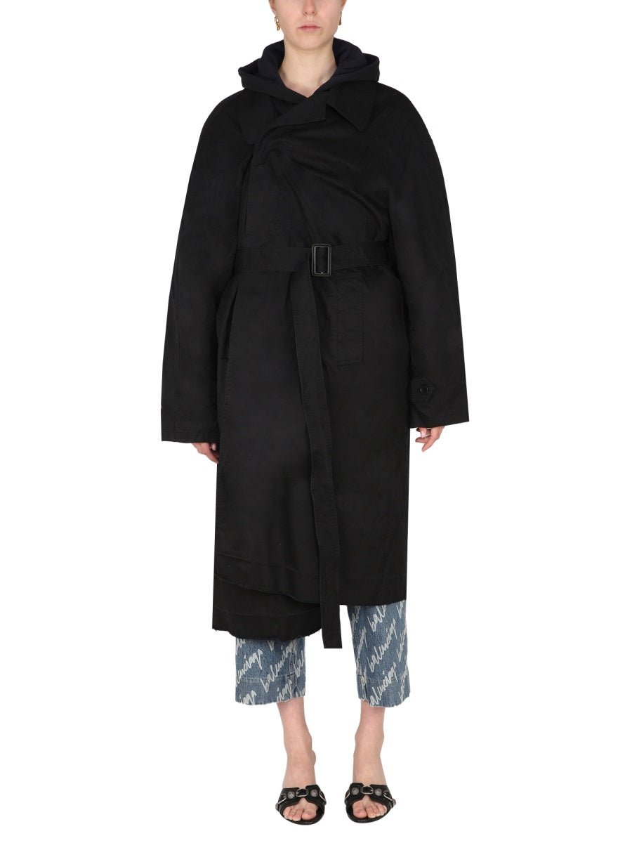 Balenciaga Women Oversize Carcoat BALENCIAGA