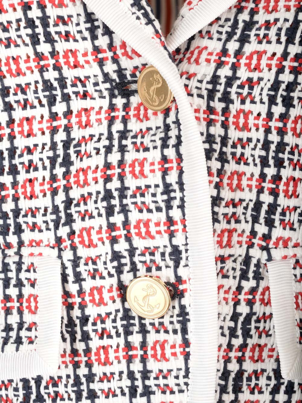 Thom Browne Women Cotton Tweed Blazer THOM BROWNE
