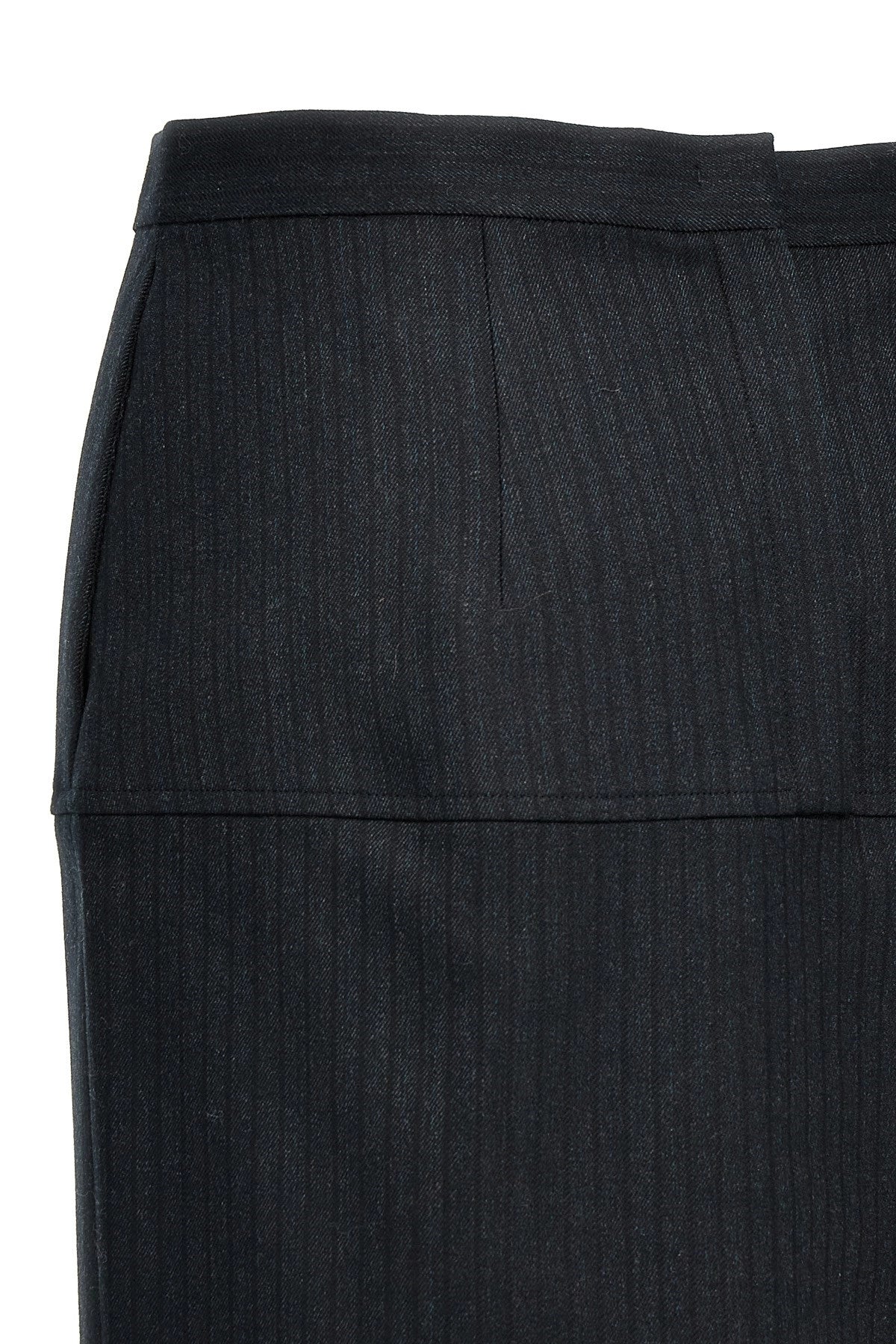 Fendi Women Pinstriped Wool Skirt FENDI