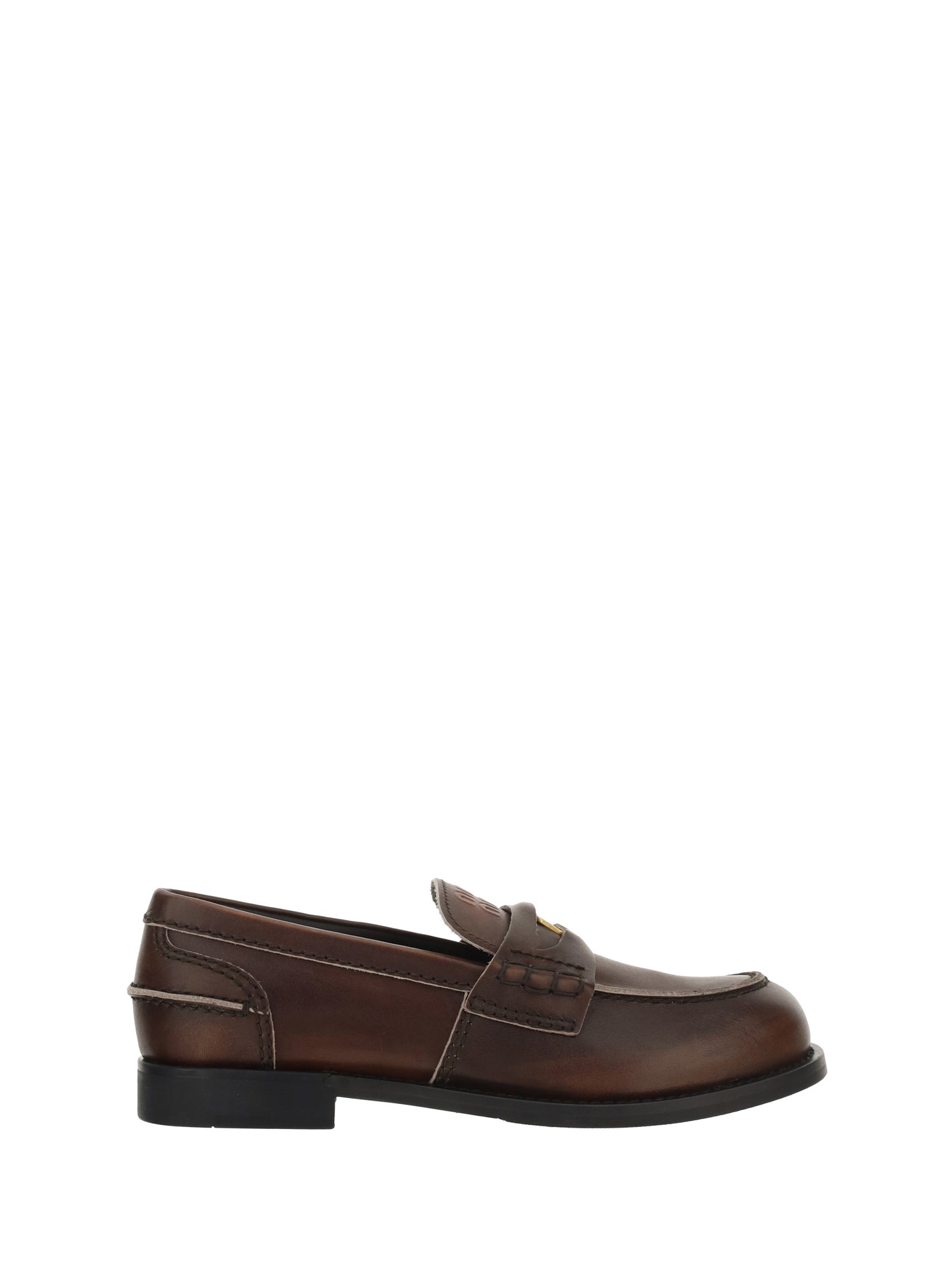 Miu Miu Women Leather Loafers MIU MIU