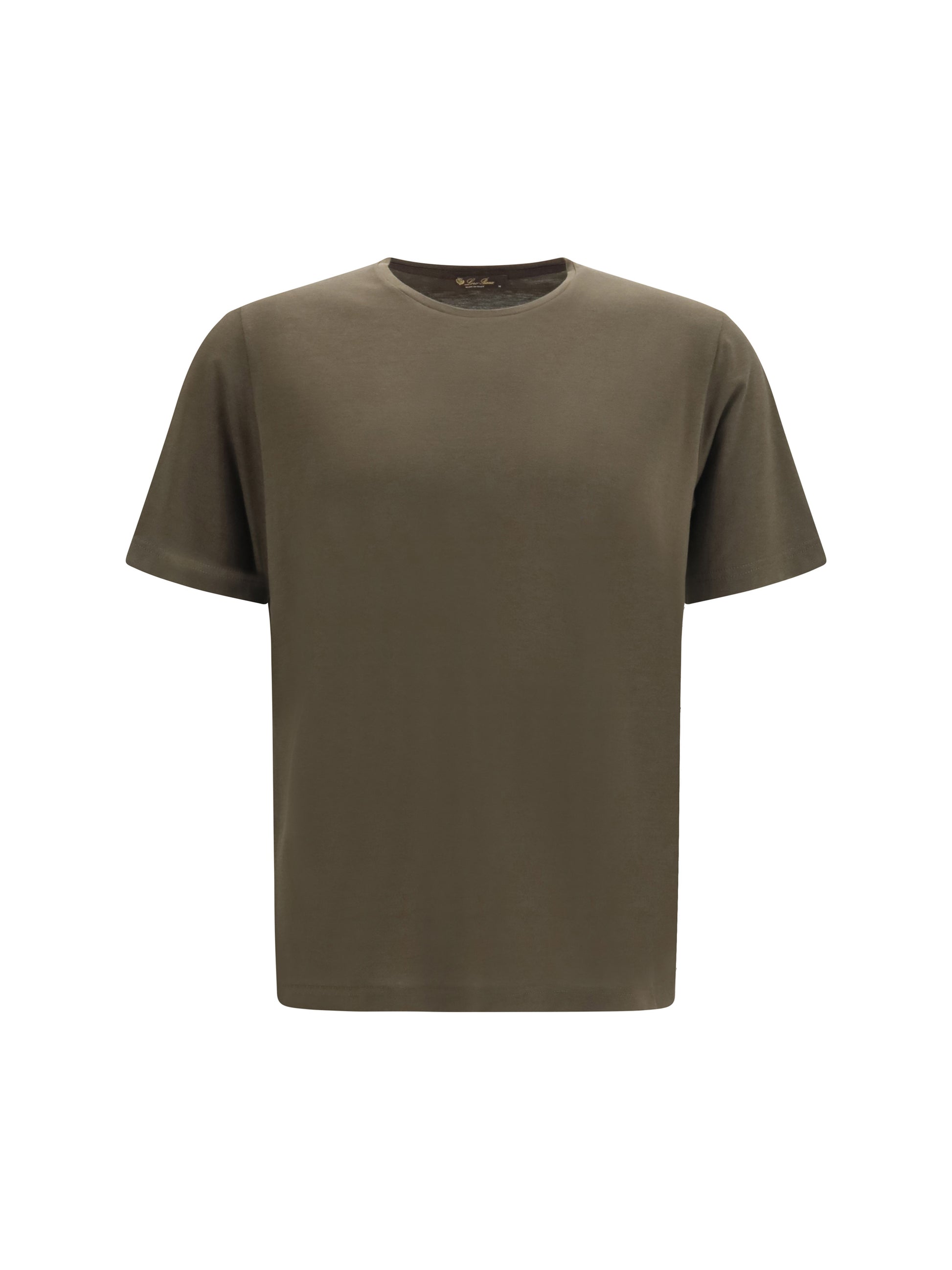 Loro Piana Men Levo T-Shirt In Silk And Cotton LORO PIANA