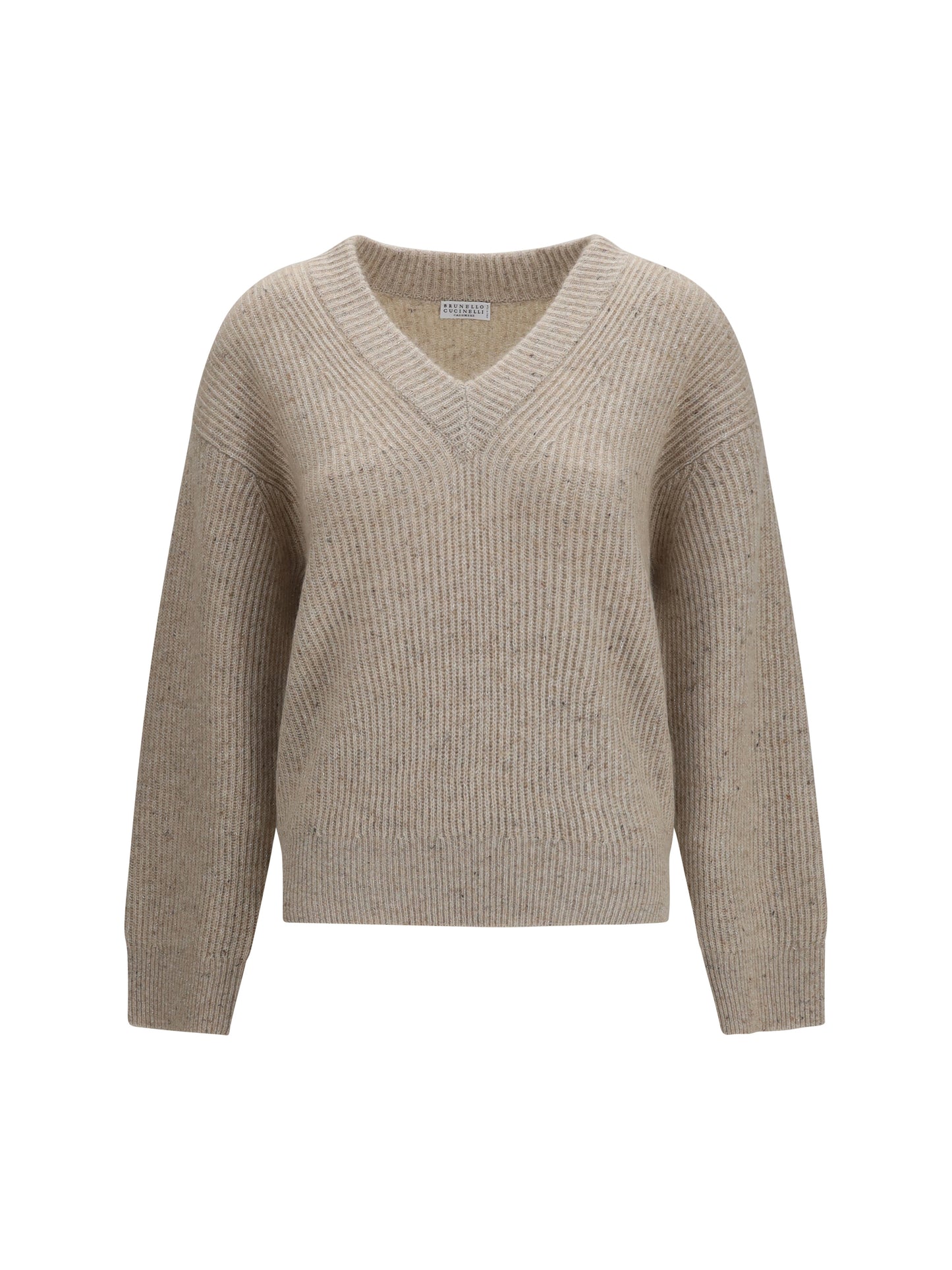 Brunello Cucinelli Women Cashmere And Mohair V-Neck Sweater BRUNELLO CUCINELLI