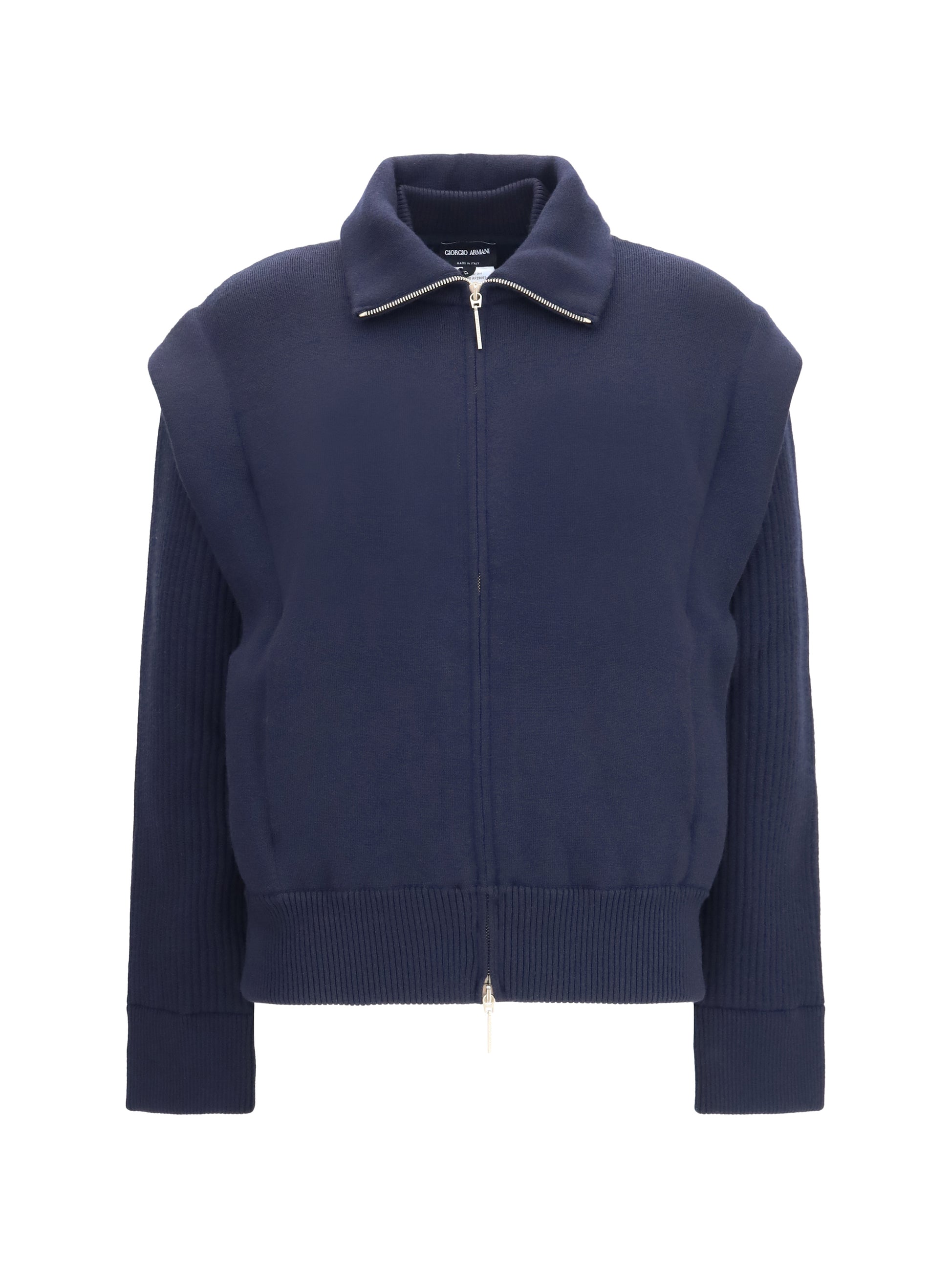 Giorgio Armani Women Padded Virgin Wool Bomber Jacket GIORGIO ARMANI