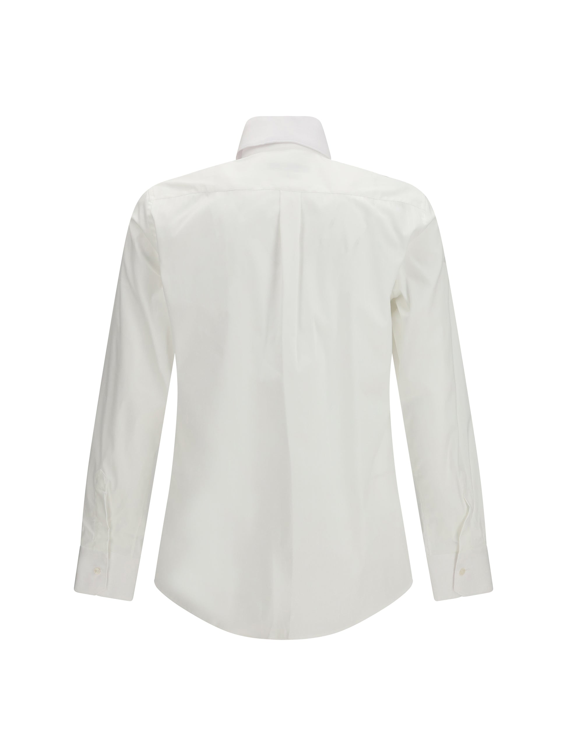 Dolce & Gabbana Men Striped Flannel Shirt In Alpaca-Blend DOLCE & GABBANA