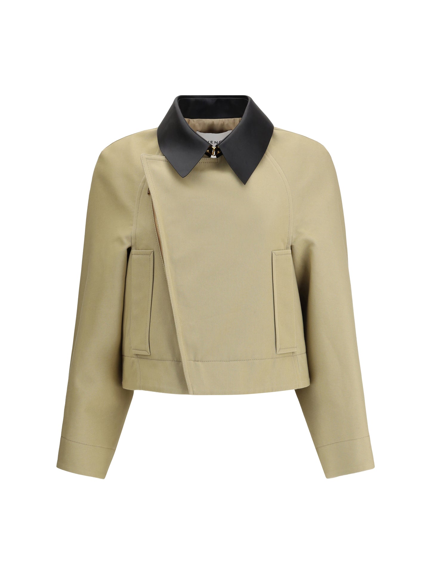 Givenchy Women Cropped Cotton And Wool Caban GIVENCHY