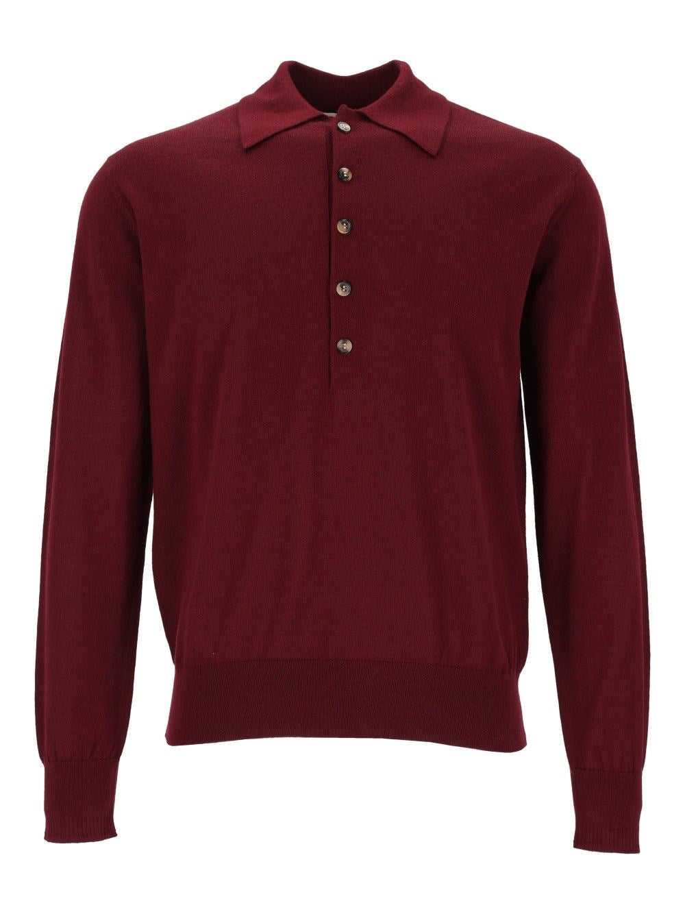 Dries Van Noten Men Muano Wool Polo Shirt DRIES VAN NOTEN