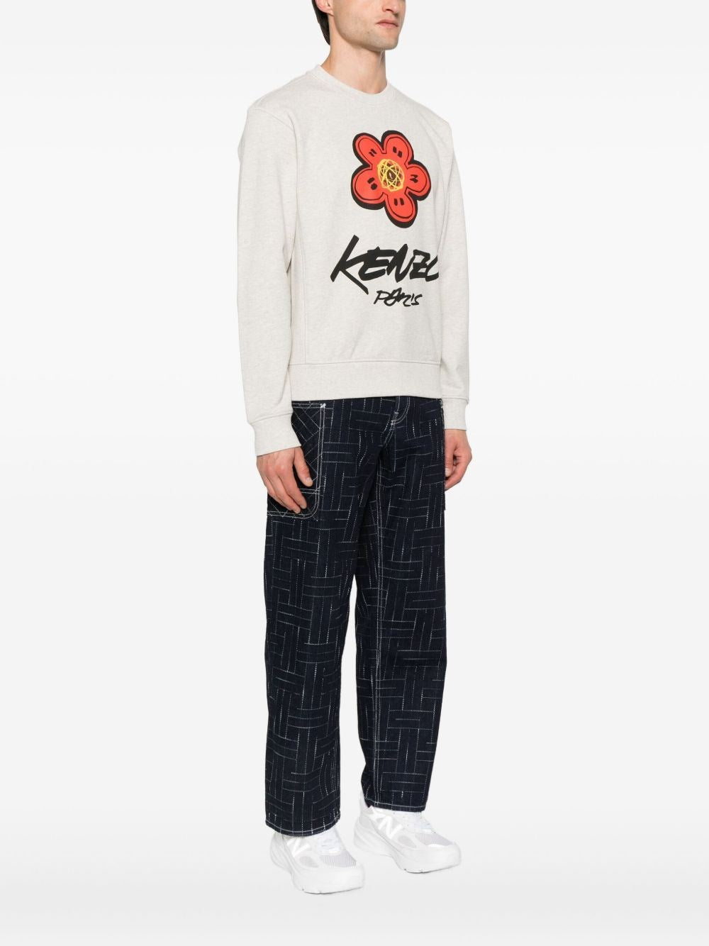 Kenzo Men Sweatshirt Futura Print KENZO