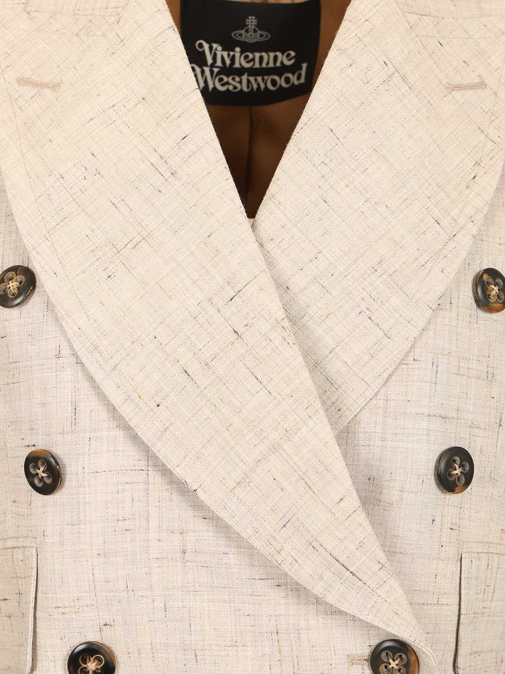 Vivienne Westwood Women Double-Breasted Cropped Blazer VIVIENNE WESTWOOD