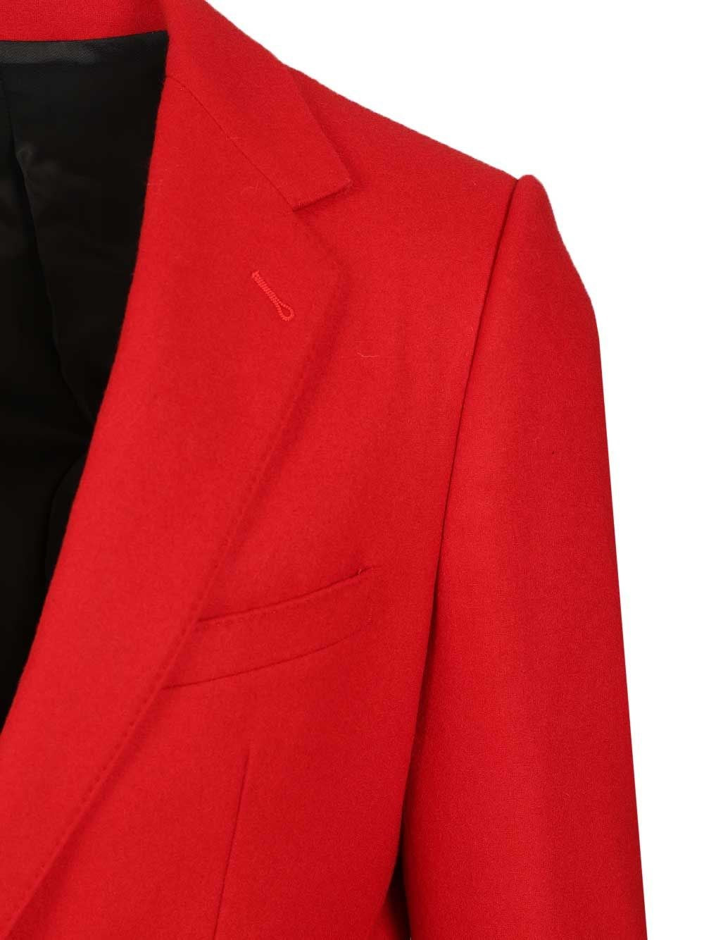 Celine Men Tailored Blazer In Lined Wool Flannel CELINE
