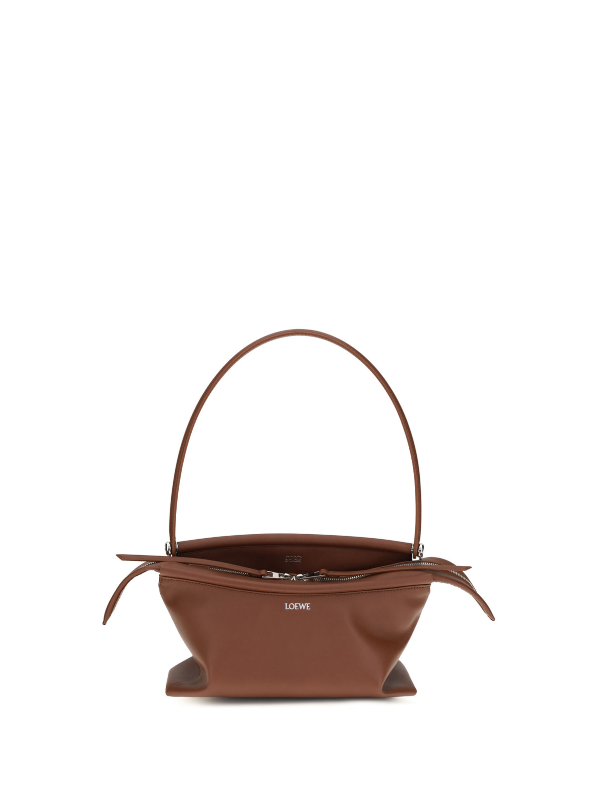 Loewe Women Whisker Glazed Calfskin Shoulder Bag LOEWE