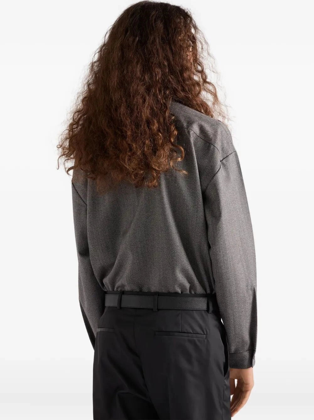 Prada Men Wool Shirt Jacket PRADA