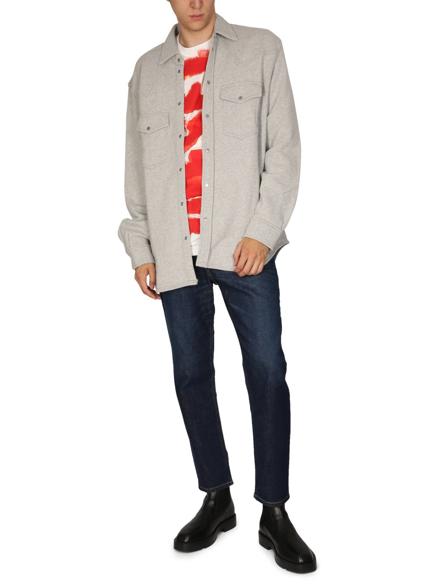 Diesel Men Cotton Shirt DIESEL