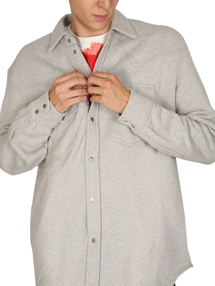 Diesel Men Cotton Shirt DIESEL