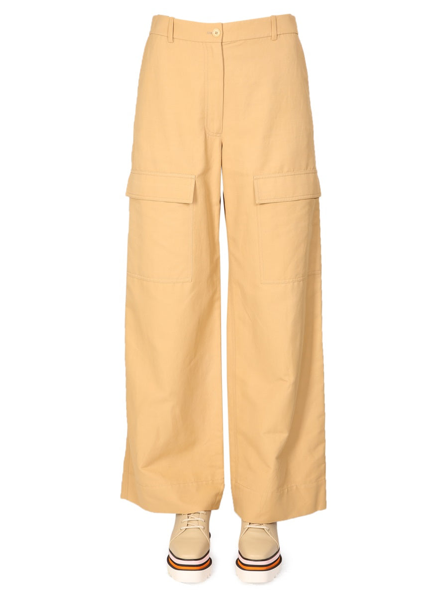 Stella Mccartney Women Wide Leg Cargo Pants STELLA MCCARTNEY