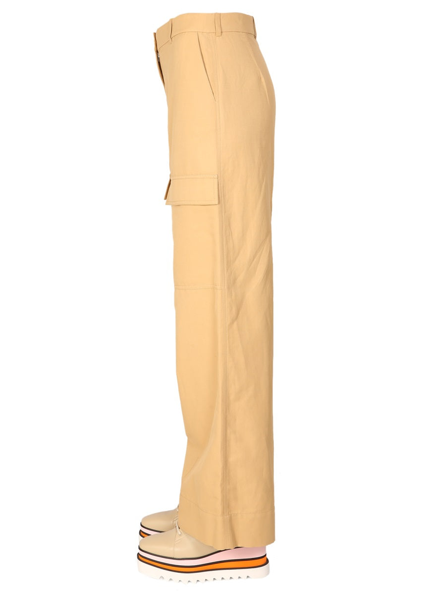 Stella Mccartney Women Wide Leg Cargo Pants STELLA MCCARTNEY